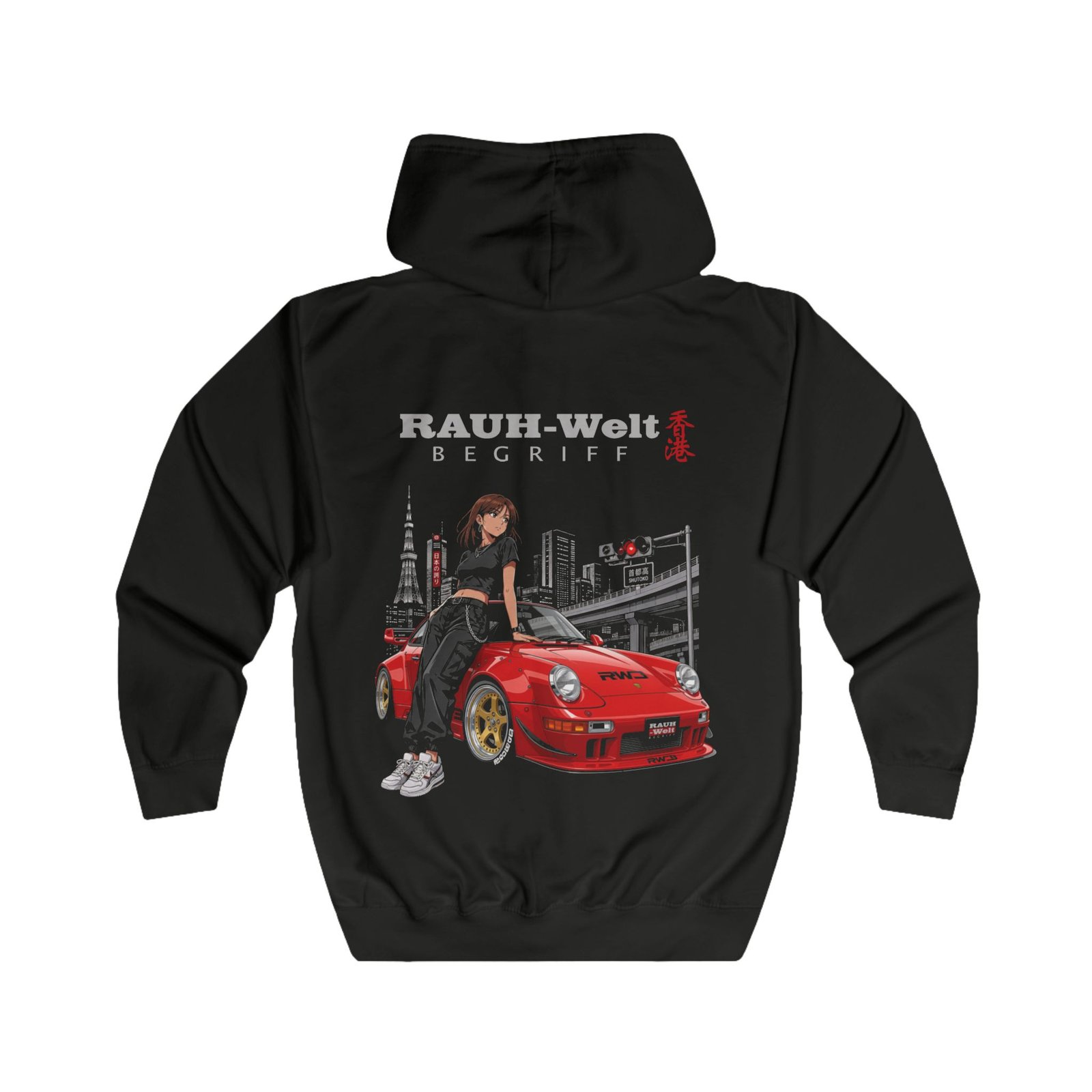 Anime – Porsche – RED RWB